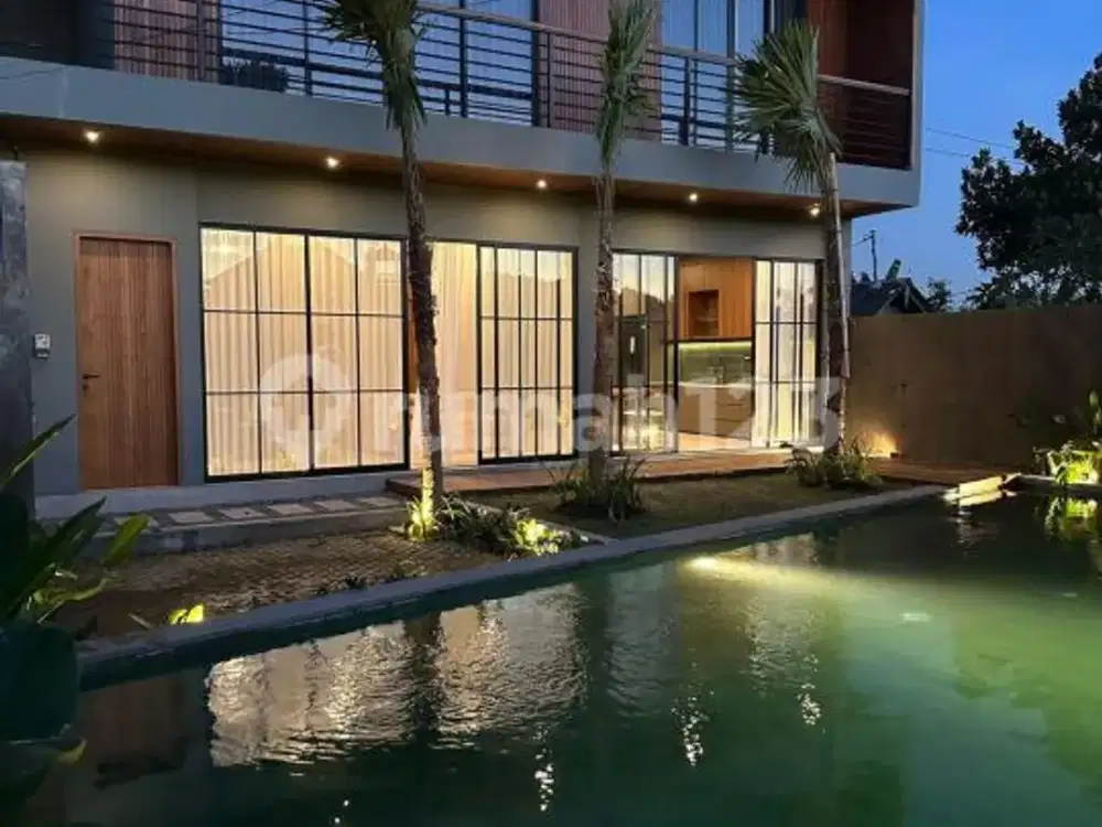 Villa Brand New dengan Model Modern Kontemporer Villa Area Munggu