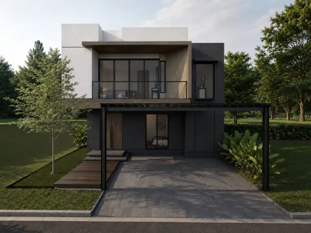 Rumah Baru Mewah The Icon BSD City Posisi Boulevard