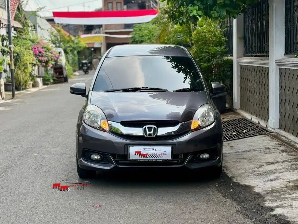 Dp 4 Juta | Honda Mobilio E 1.5 AT 2016 Abu-Abu
