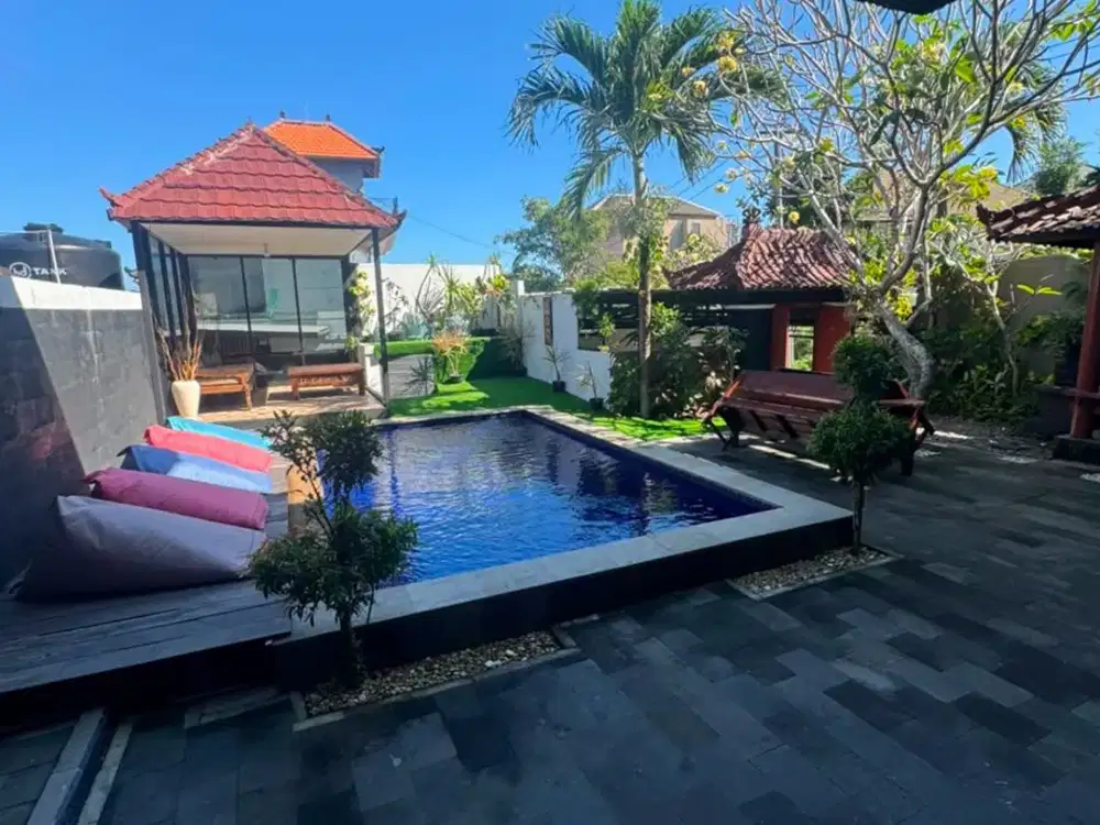 VILA EKSKLUSIF ROOFTOP DEKAT PANTAI MELASTI SIAP HUNI
