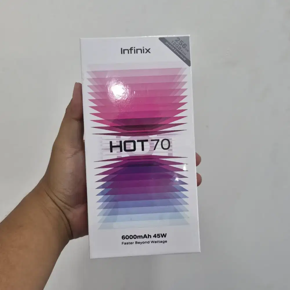 Flash sale infinix hot 70 ram 8/128 cod gratis ongkir
