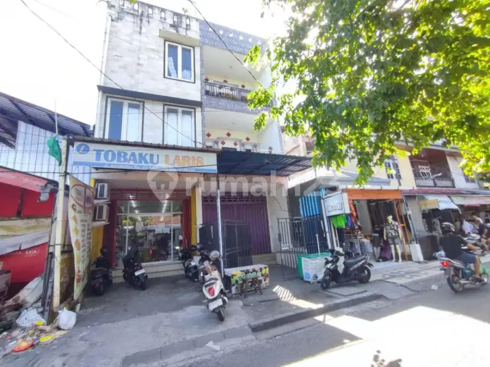 Turun Harga Ruko 4 Lantai Depan Pasar Kuta