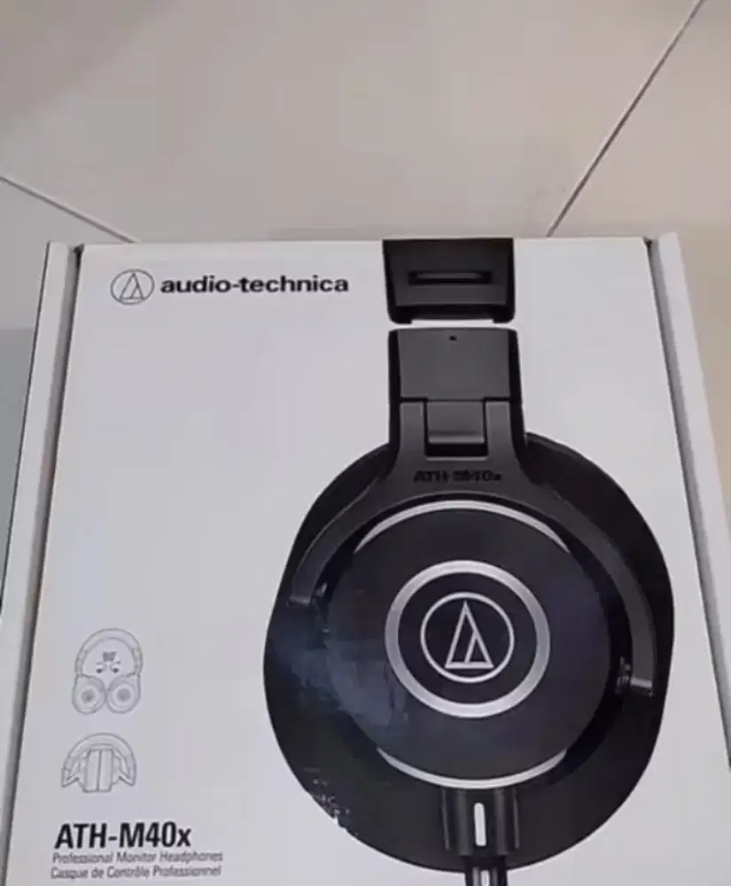 Headphone audio technica ATH M40x