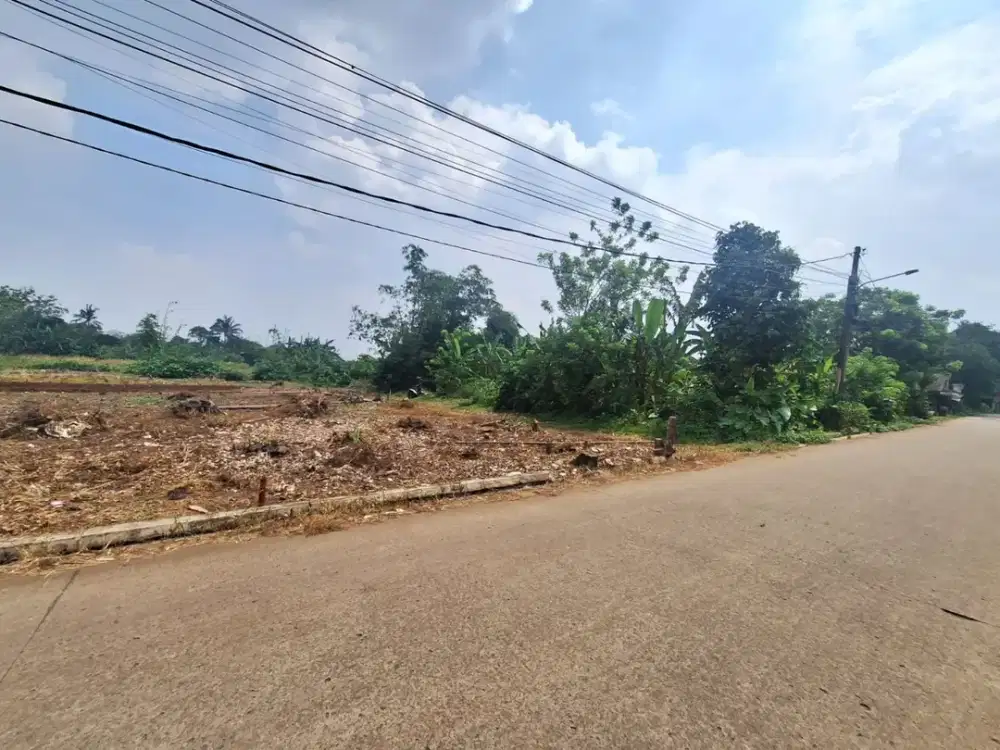 Tanah Kavling Strategis 1 Jt-an SHM, Dekat Stasiun Jatake Dijual Murah