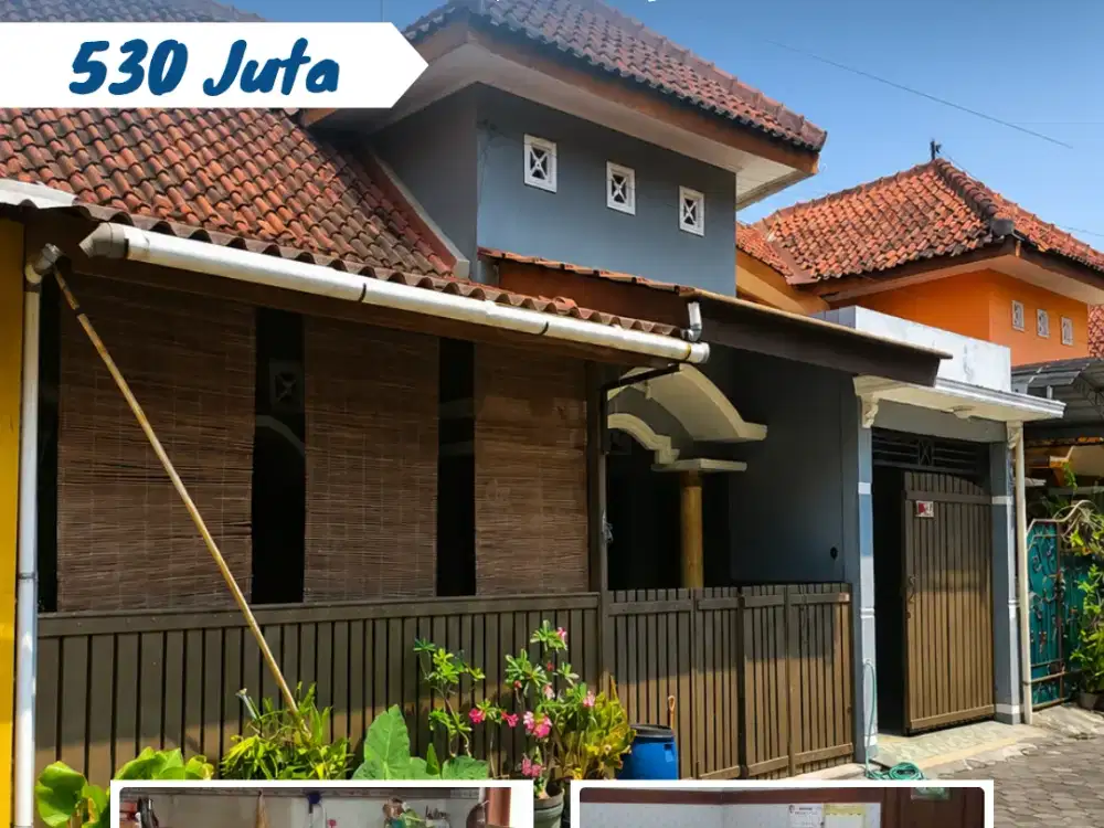 DIJUAL RUMAH SIAP HUNI – PERUM PESONA MERAPI, KLATEN