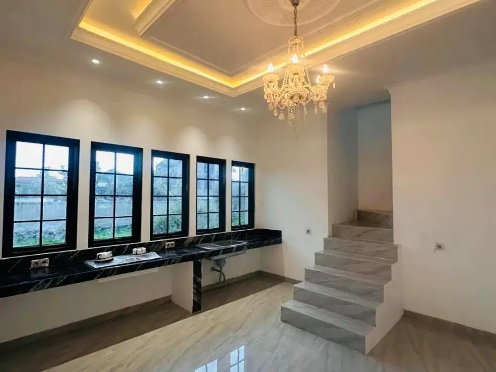 RUMAH MEWAH SIAP BANGUN Rp1,6 M – 7 MENIT KE UNISA & RS QUEEN LATIFA