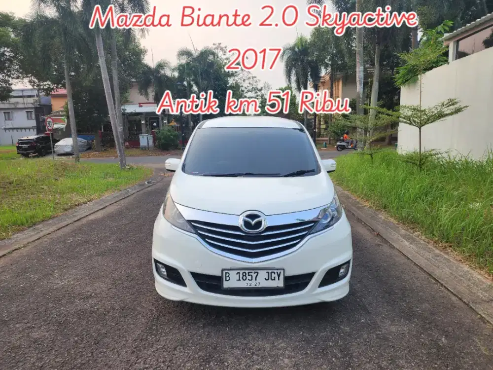 Mazda Biante 2017 Last Edition LOW Km Asli Jarang Ada Kondisi Gini