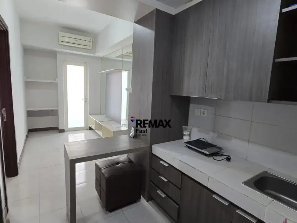 DIJUAL APARTEMEN SCIENTIA SUMMARECON SERPONG 1BR – FULL FURNISHED, VIEW SCIENTIA SQUARE PARK