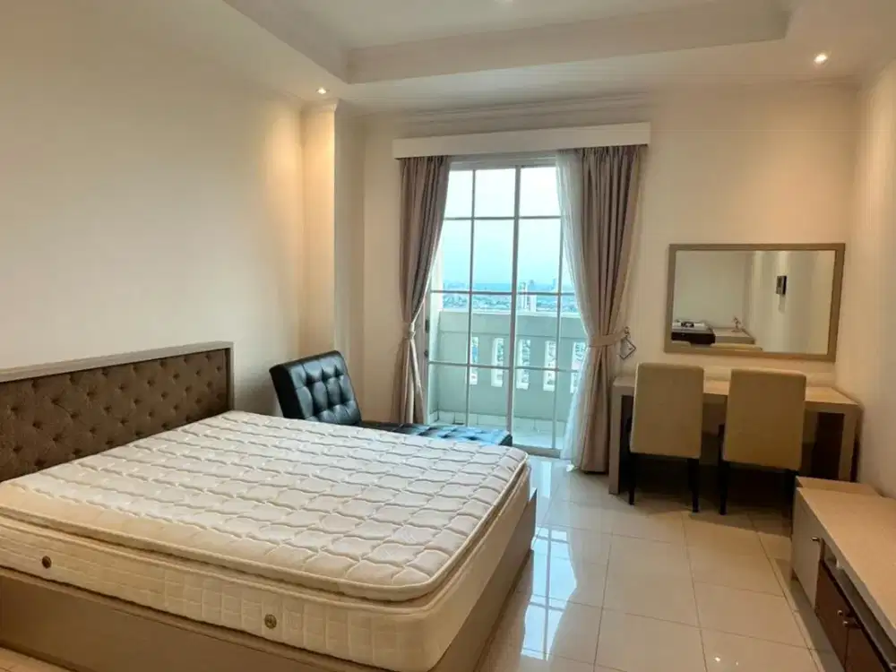 Disewakan Apartemen Belleza Permata Hijau – Studio 36 m² Fully Furnished, Rp75 Juta/Tahun