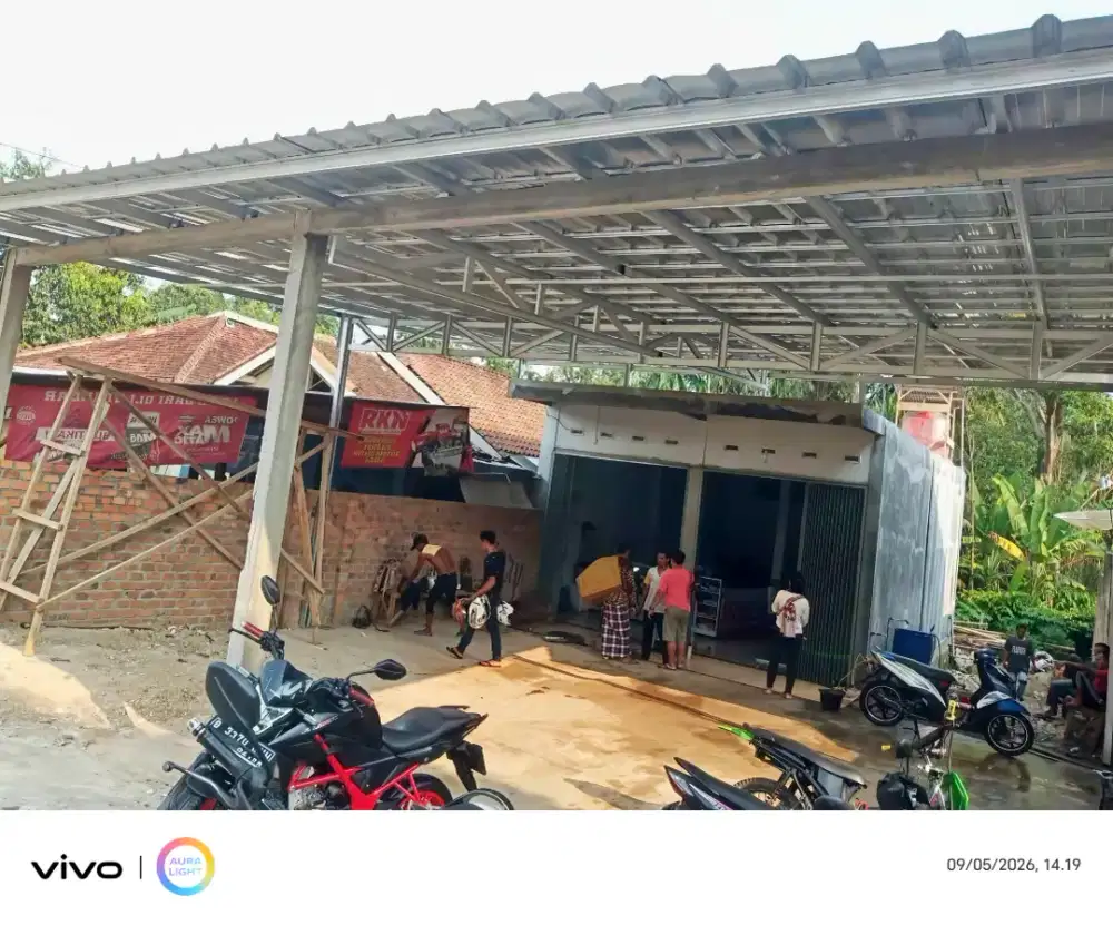 Kanopi dan garasi baja ringan