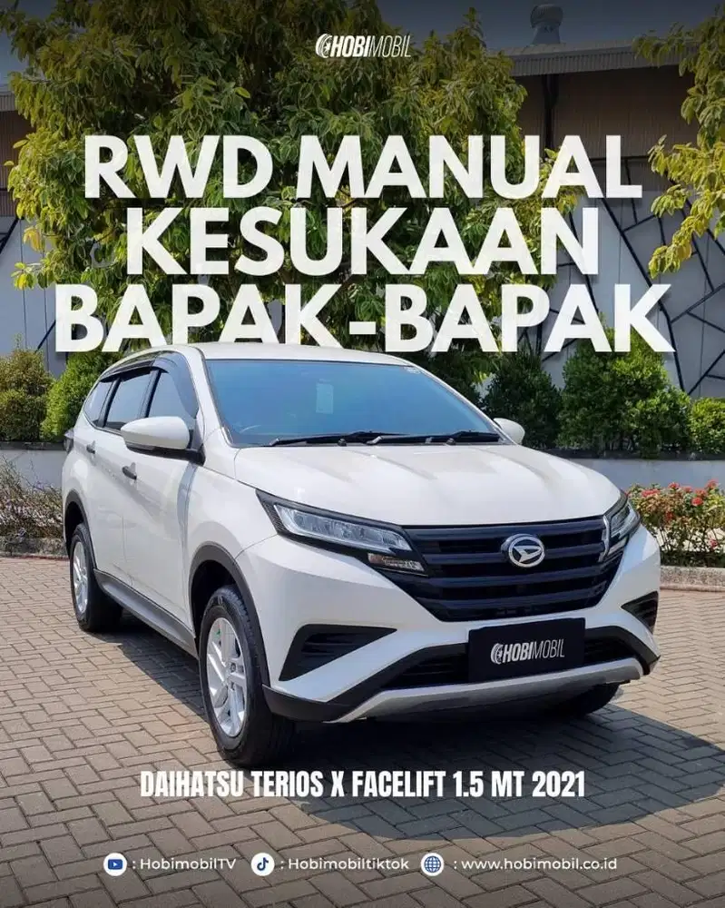 Terios X 1.5 Facelift AT 2021