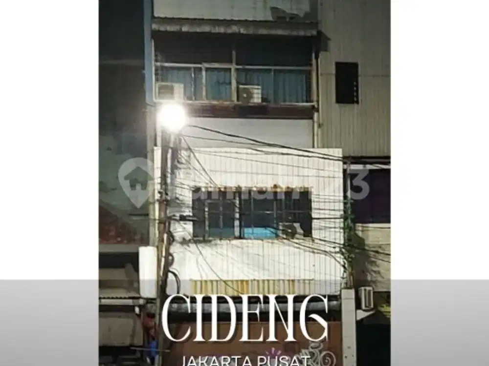 Dijual Harga Dibawah NJOP !!Rukan Lokasi Strategis Cideng - Jakarta Pusat