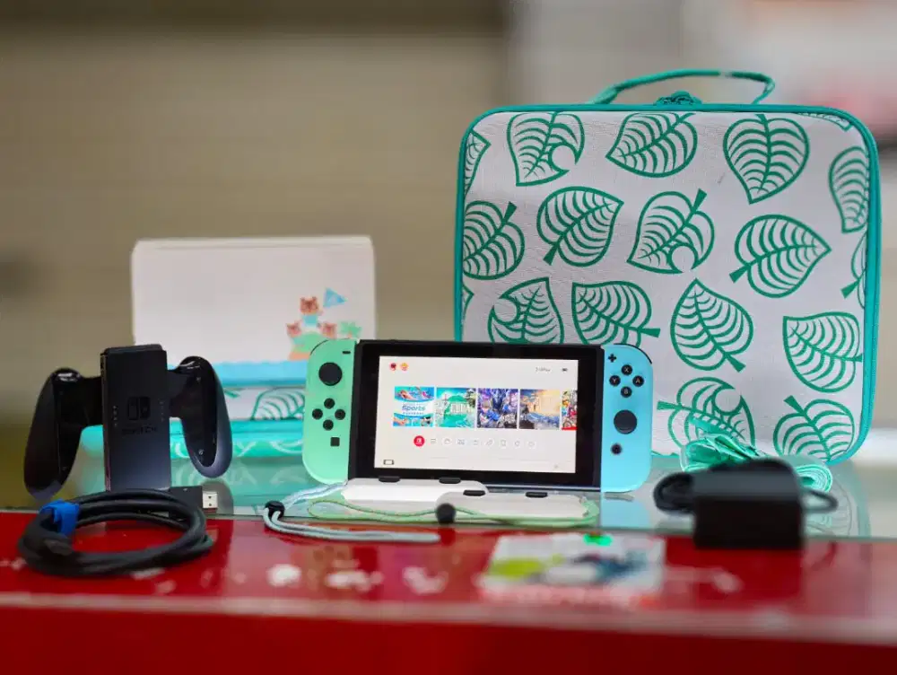 Nintendo Switch V2 Animal Crossing Edition 32GB Fullgame