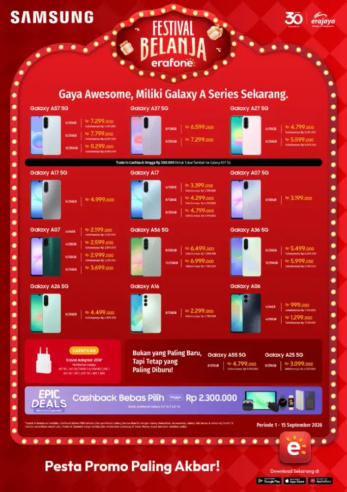 SAMSUNG BANYAK PROMO