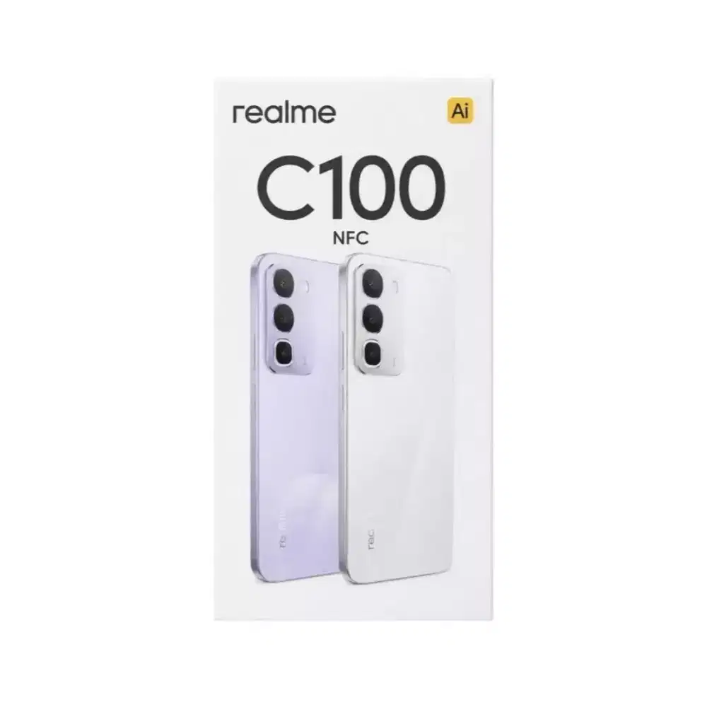 REALME C100 NFC 8+16/256GB NEW SEGELBOX RESMI GARANSI 1 TAHUN