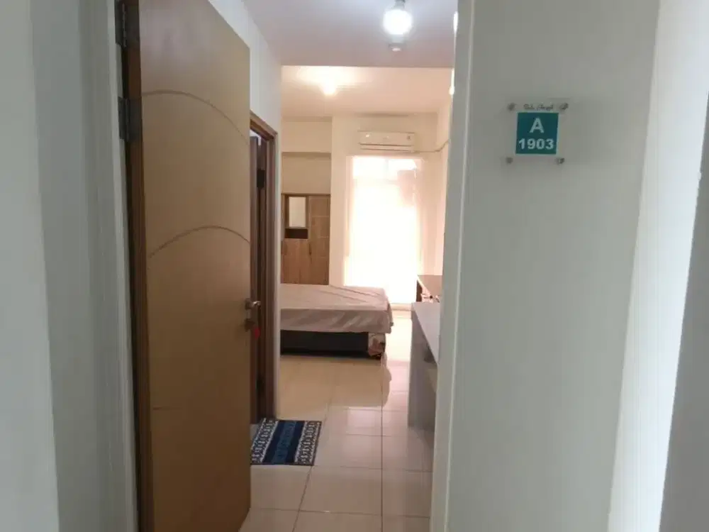 Disewakan Apartemen Bale Hinggil Raya MERR Medokan Semampir Studio Furnished Siap Huni