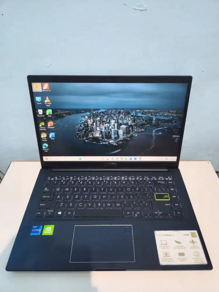 Jual asus vivobook core i7 gen 11 ram 8 ssd 512 GB vga geforce 2 GB