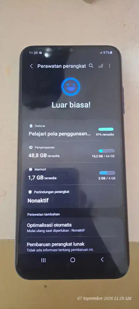 Samsung Galaxy A03s RAM 4/64 No Minus