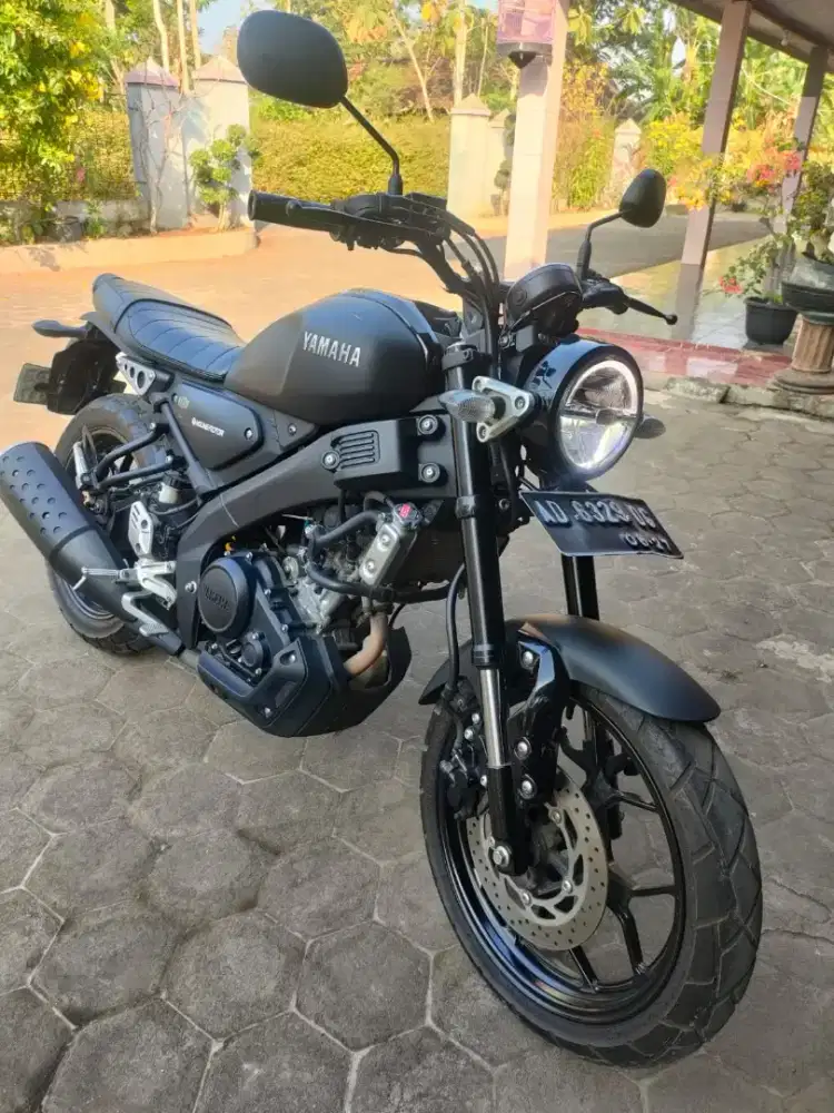 Dijual Yamaha XSR 155,2023,Hitam Matte,KMrendah,SuratLengkap,Wonogiri