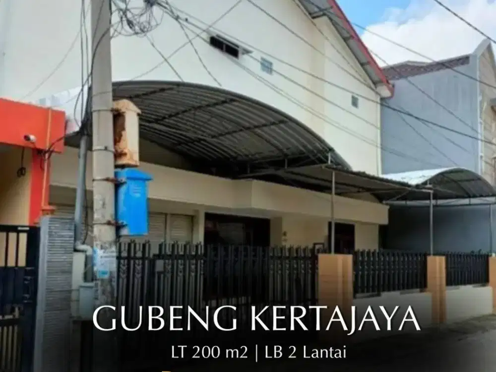 Langka jarang ada tengah kota 10 jutaan per meter Gubeng Kertajaya cocok untuk usaha kos, laundry