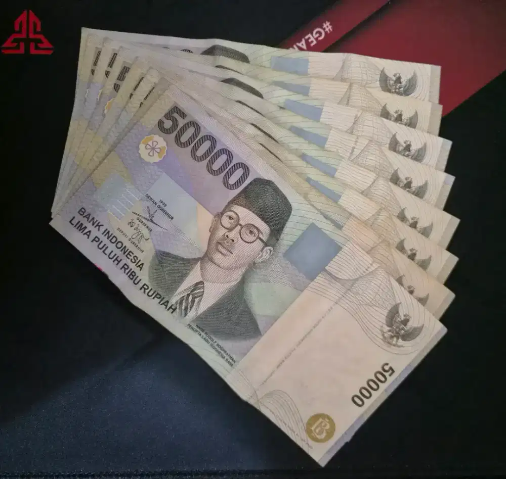 UANG KERTAS LAMA / JADUL PECAHAN 50,000 TAHUN EMISI 1999