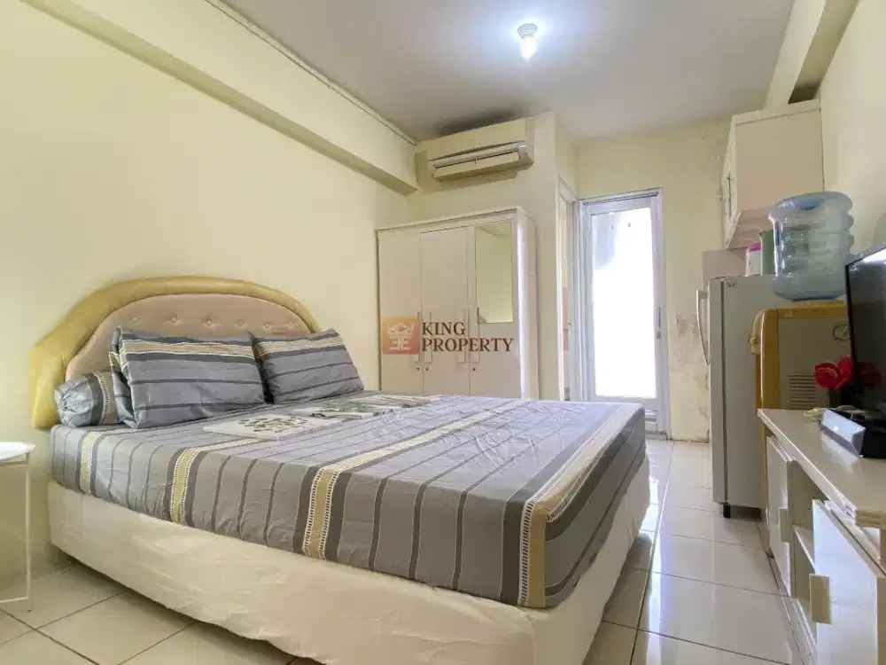 Best Choice! Apartemen Green Bay Pluit Greenbay Studio Minimalis Furnished, Dekat Pintu Masuk Mall Baywalk