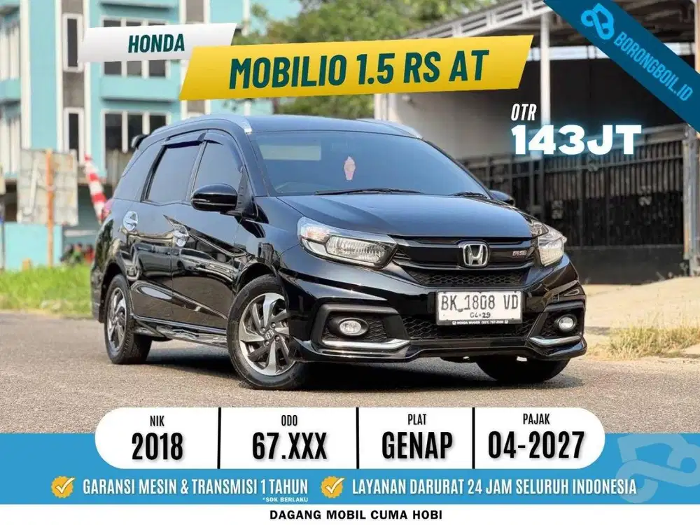 TERMURAH!!MOBILIO RS AT 2018 SIAP PAKAI