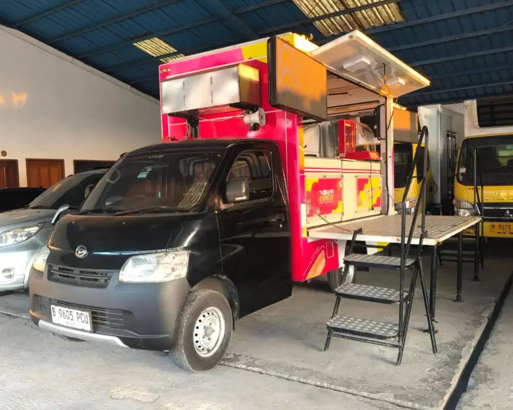 Daihatsu Gran max 1,3cc box food truck 2022 granmax bok pameran truk
