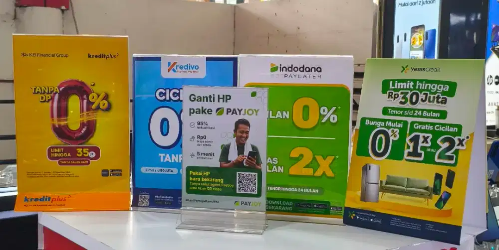 Tersedia Cicilan Kredit Via Aplikasi Bi Check & Non Bi Check