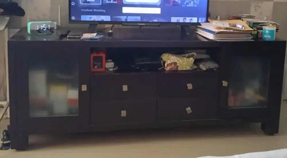 Jual murah meja TV kokoh minimalis