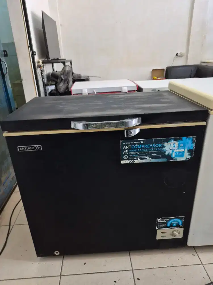 FREEZER ARTUGO 200L ORI SIAP PAKAI