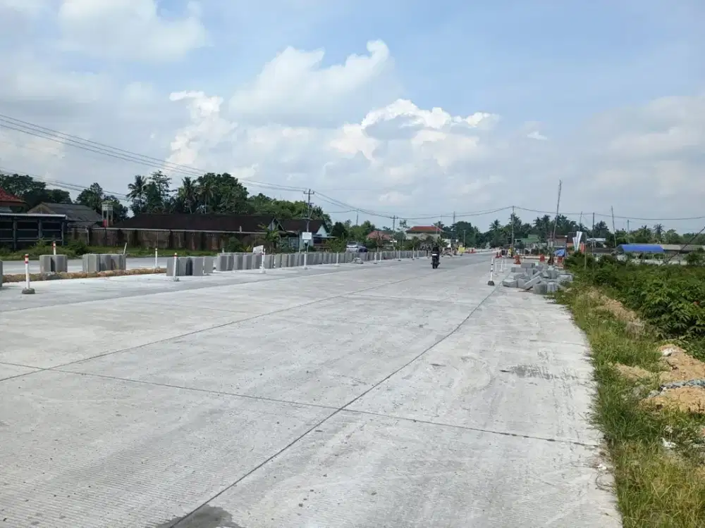 Tanah Sleman, 5 Menit Jalan Magelang KM 16 Bisa Angsuran Flat Tanpa Bunga