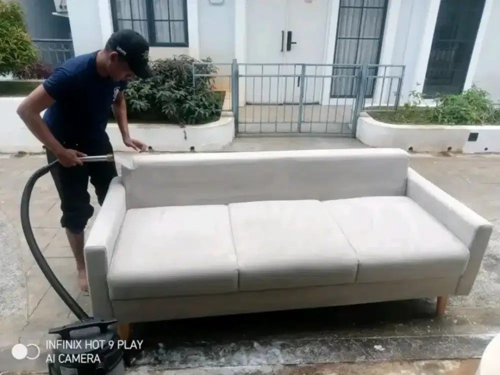 Jasa cuci sofa kasur springbed jokmobil dan karpet