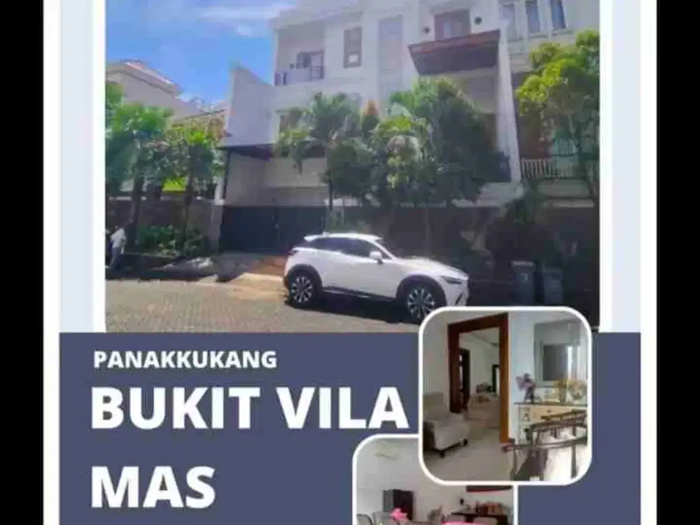 Turun Harga 
Bukit Vila Mas Panakkukang 
12X17 SHM
3,5 Lantai 
5 Kamar Tidur
5 Kamar Mandi 
Belakang Mall Panakkukang 
Belakang Swissbell Hotel
Rp. 9,5 M+Perabot
Rp. 8,5 M dengan Perabot