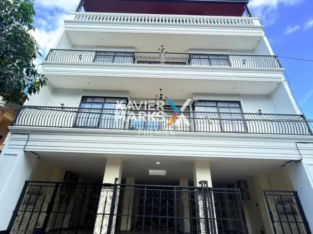 Dijual Kos Full Furnish Baru 4 Lantai di Jl Bunga Merak Malang
