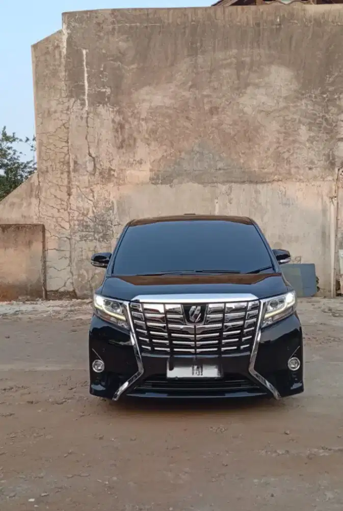 Jual Toyota alphard g at 2016 km rendah plat Jakarta