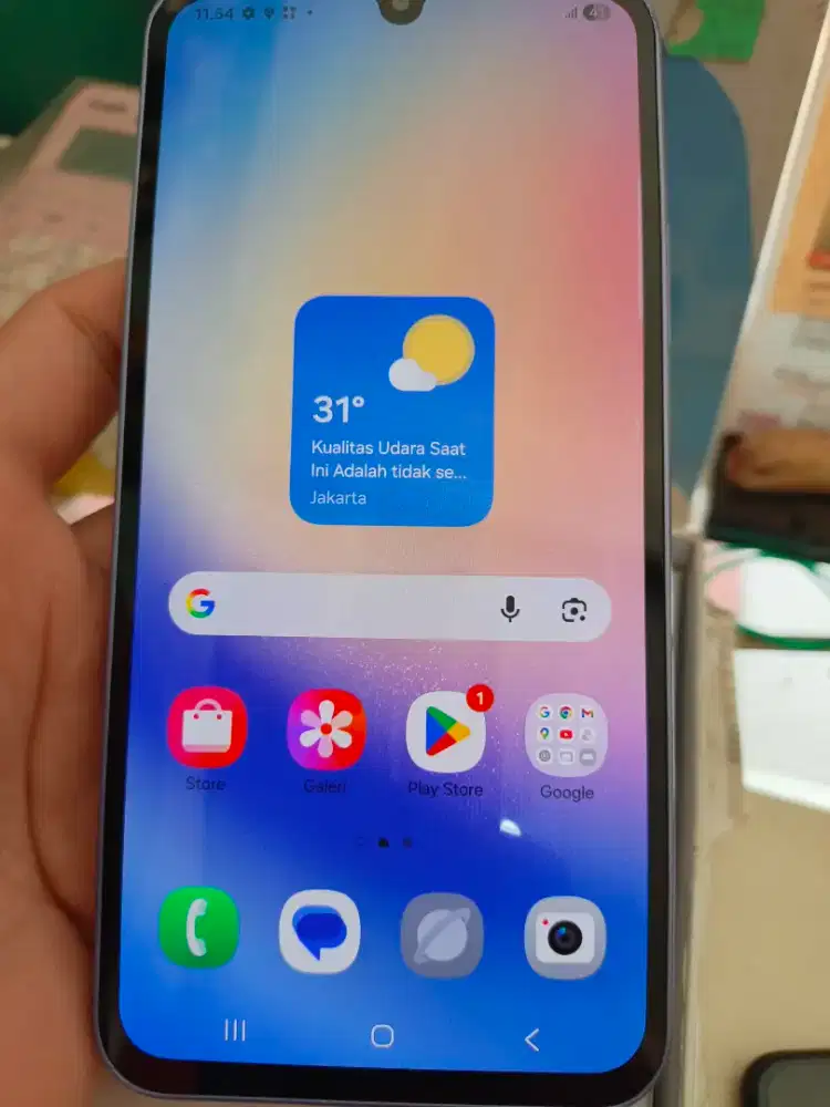 Samsung a34 5g finger print layar