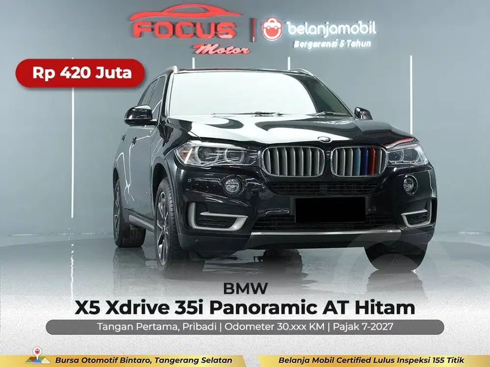 [ KM LOW ] BMW X5 X 5 Xdrive 35i Panoramic AT 2017/2018/2019