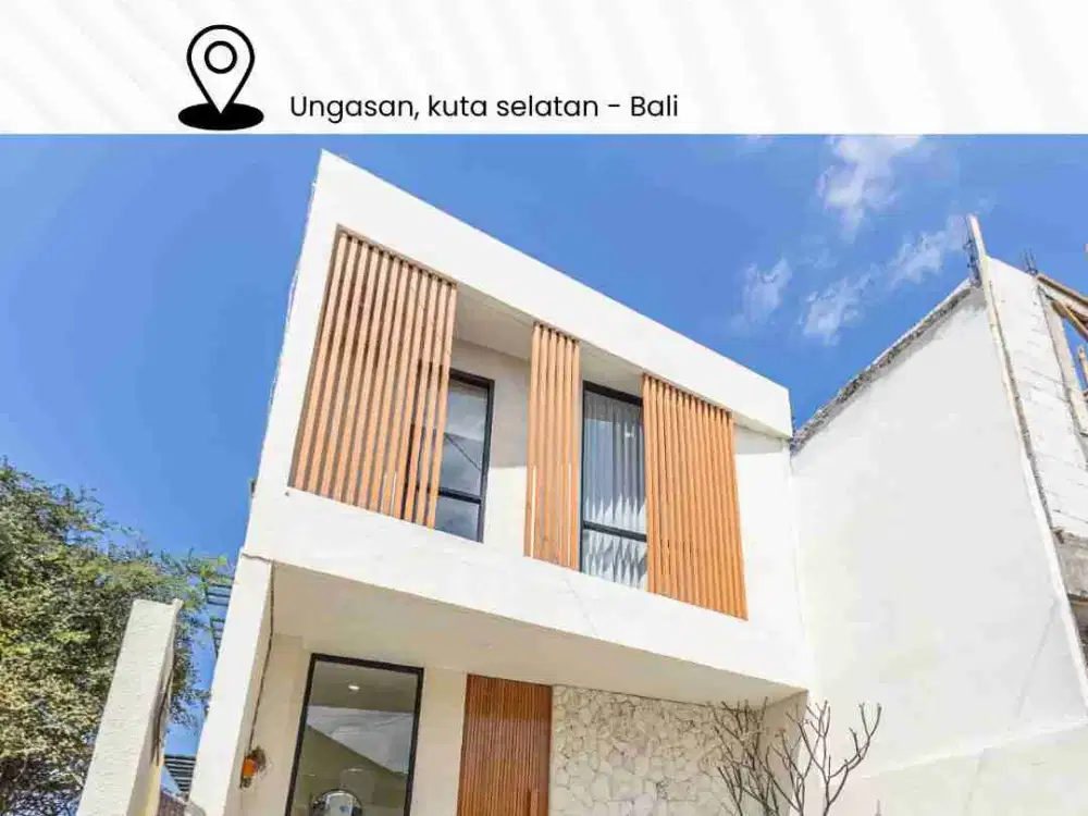 DIJUAL atau DISEWAKAN VILLA MODERN MEWAH DI UNGASAN DEKAT PANTAI