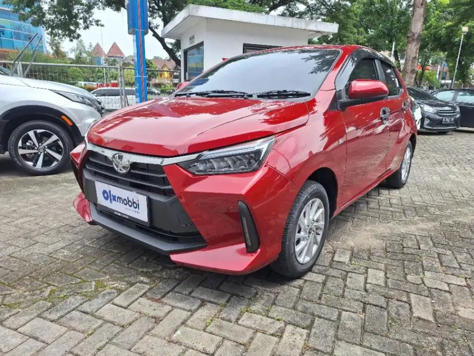 DP MURAH Toyota Agya 1.2 G Bensin-AT 2024 Merah CFOCB