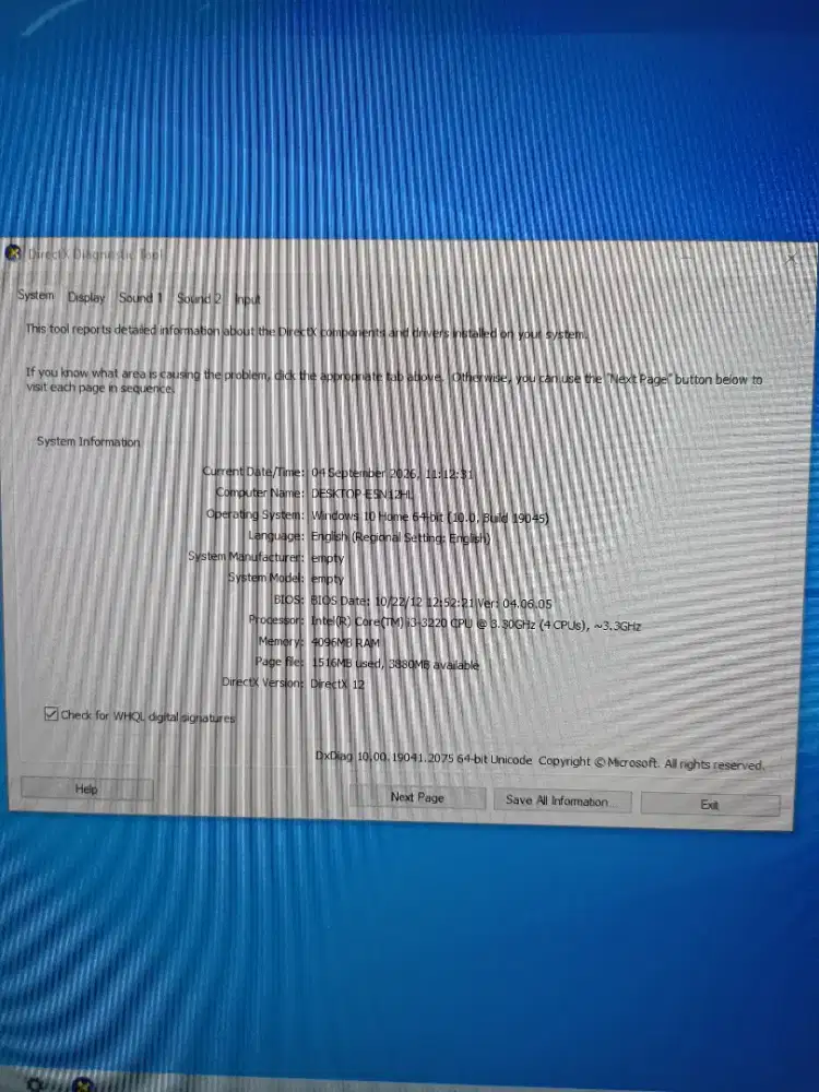 Pc only core i3 3220 ( bojongsoang)