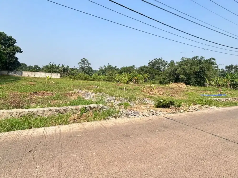 Dijual Murah Tanah Kavling Strategis 1 jt-an/m2 Dekat Stasiun Jatake , SHM