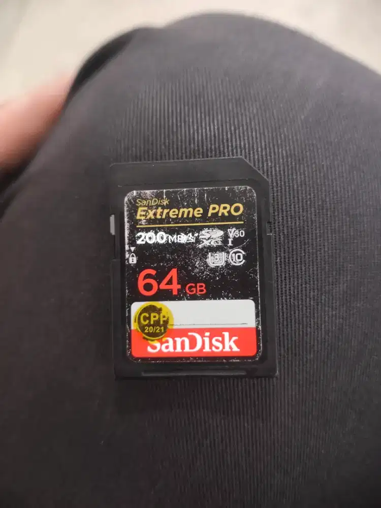 Sandisk Extreme Pro 64Gb, 200Mbps SDXC/HC UHS-I U3 V30