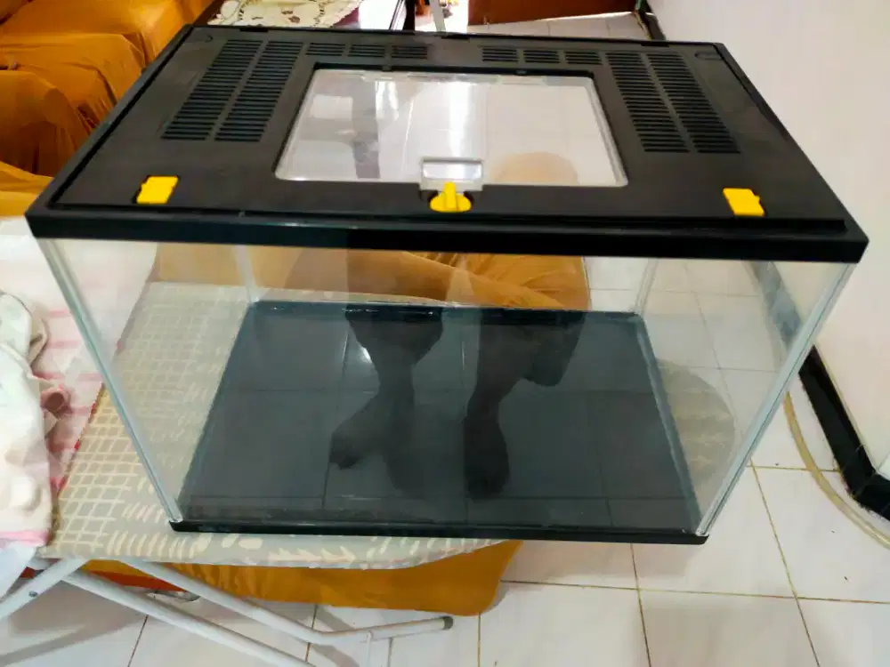 Tempat reptil atau aquarium