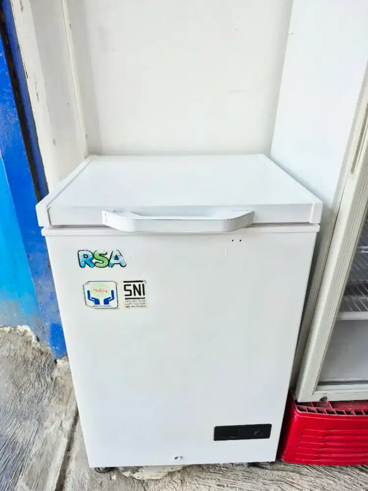FREEZER RSA 100L ORI SIAP PAKAI