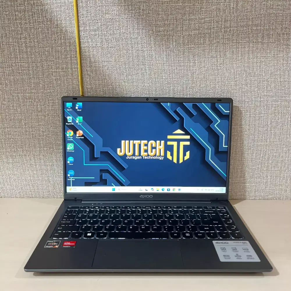 LAPTOP AXIO MYBOOK HYPE 5 AMD X5-2 SLIM RYZEN 5(7000series) RAM 8GB Bo