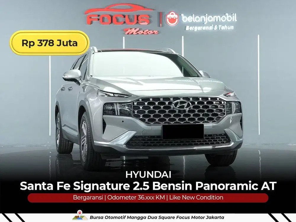 [ LOW KM ] Hyundai Santafe Santa Fe Signature Bensin 2022/2023/2024