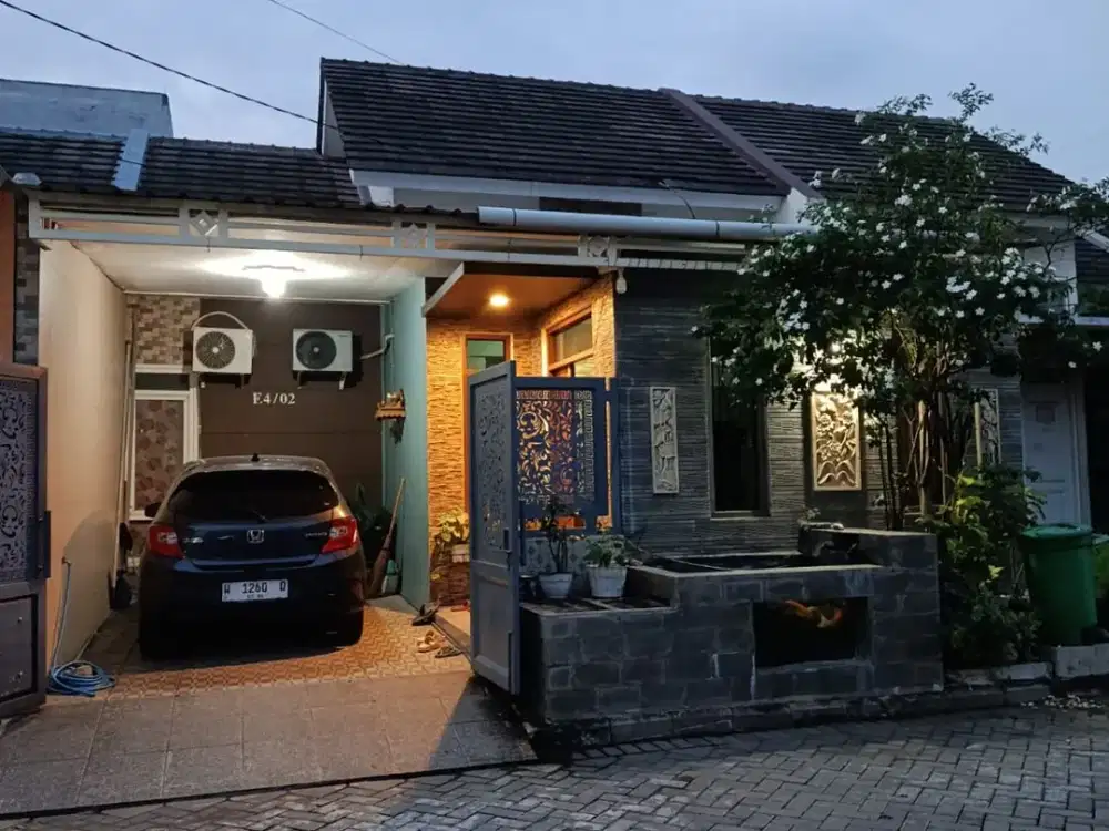 Rumah Bebas Banjir di Perumahan Green Park Sidoarjo