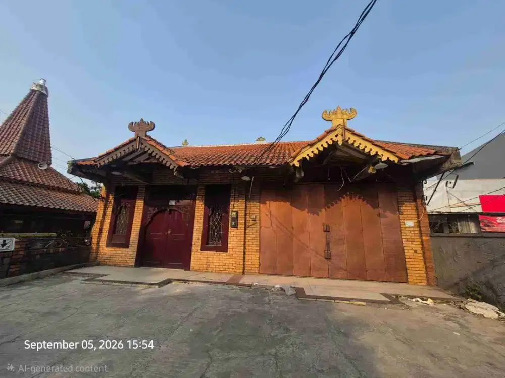 Disewakan Ruko 1 lantai cocok untuk usaha , cafe di Jalan Dr Ratna Jatibening   Bekasi