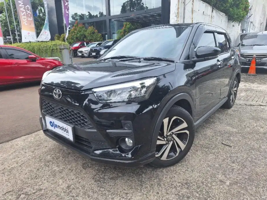 DP MURAH Toyota Raize 1.0 G One Tone Bensin-AT 2021 Hitam CFYHB